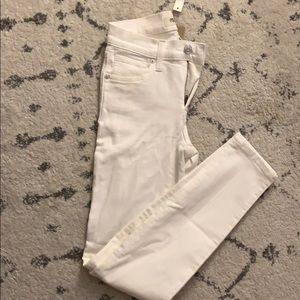 White Madewell high waisted jeans